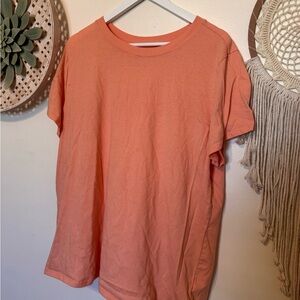 Torrid Peach Classic Fit Short Sleeve Tee